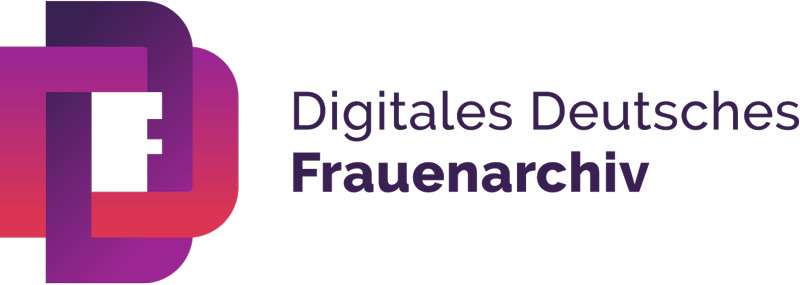 Logo Digitales Deutsches Frauenarchiv